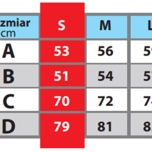 BLUZA POLAR DEDRA R.L CZARNO-SZARA