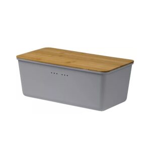 CHLEBAK 34X18X13,5CM SZARY