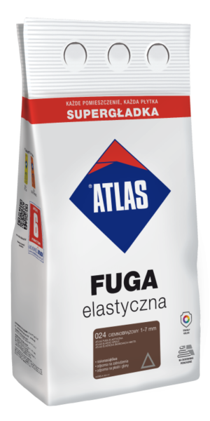 Fuga wąska ATLAS 024 ciemnobrązowa 5 kg