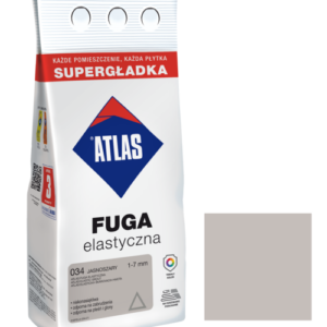 Fuga wąska ATLAS 034 jasnoszara 2 kg