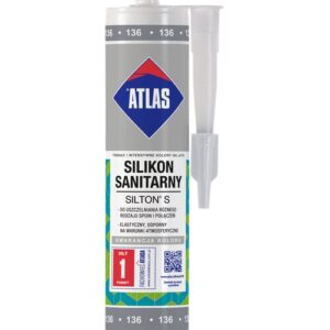 Silikon SILTON S ATLAS 136 srebrny 280ml