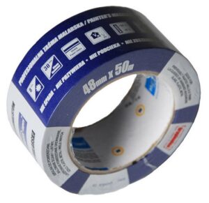 Taśma malarska 48mmx50m niebieska DOLPHIN