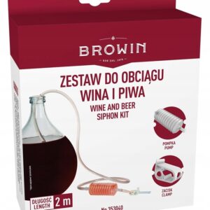 Wężyk do obciągu wina z pompką