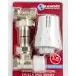 Zawór grzejnikowy kątowy kompl. DIAMOND