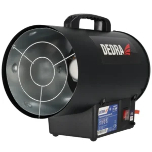 Nagrzewnica gazowa 15kW, czarna DEDRA DED9941A